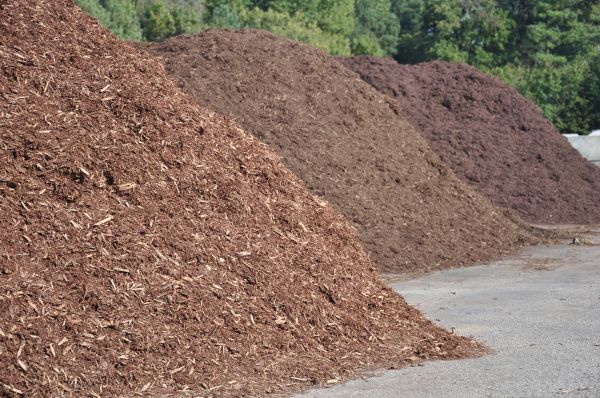 Brown Mulch Delivery in Palm Harbor
