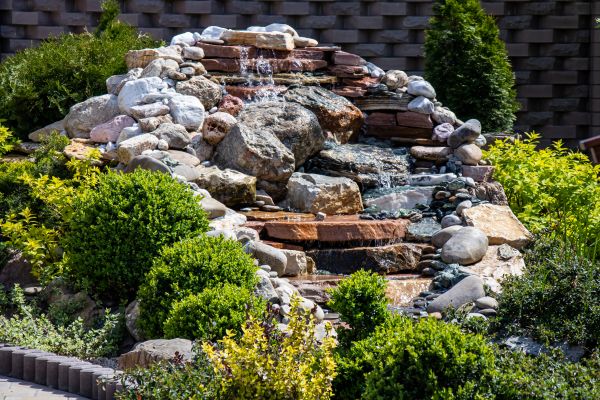 Rockscaping in Palm Harbor