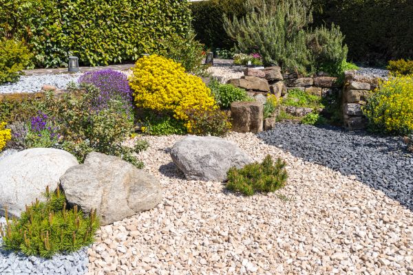 Decorative Gravel Installation in Palm Harbor