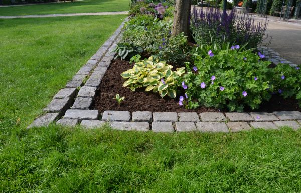 Flower Bed Mulching in Palm Harbor