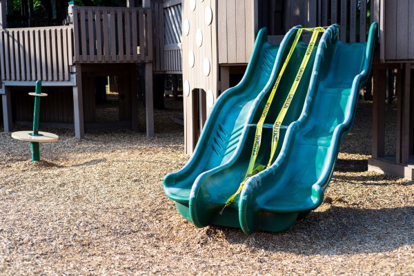 Play Area Mulch Installation in Palm Harbor